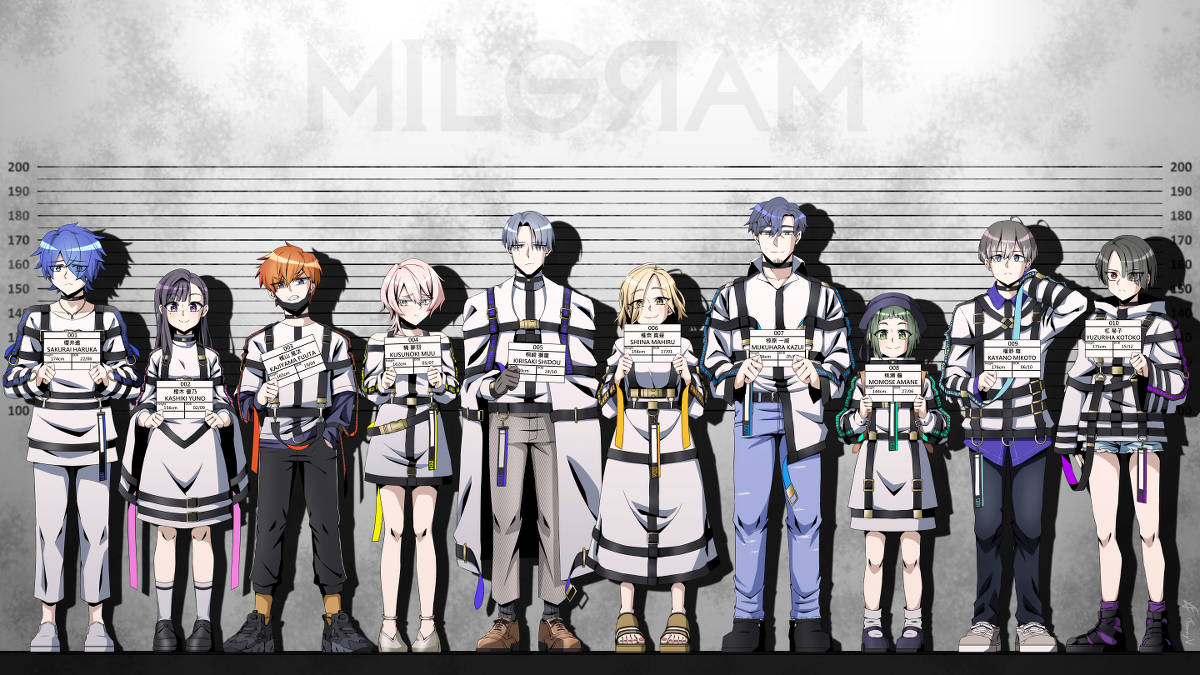 囚犯结局,由你决定- 「milgram」同人作品特辑 -_编号_角色_歌曲