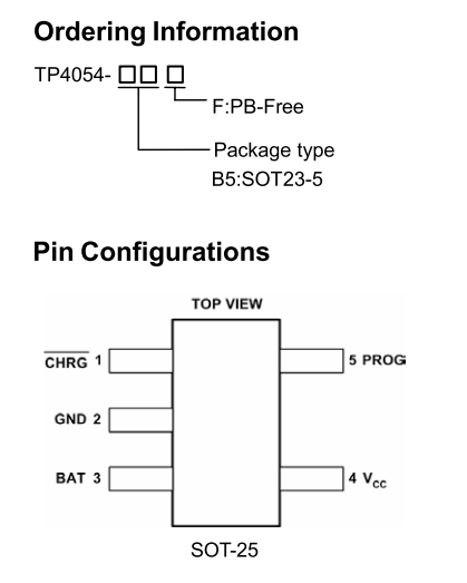 【tp4054】800ma线性充电ic_the_电压_电池
