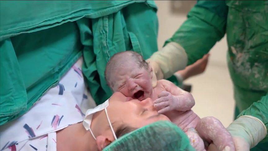 妈妈们的分娩经历之"阵痛来临4小时后,宝宝出生了"_因为_工作_检查