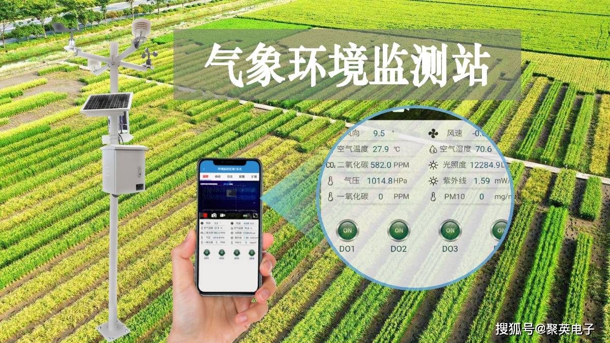 物联网气象环境监测站,在线采集农业环境_进行_生产_支持