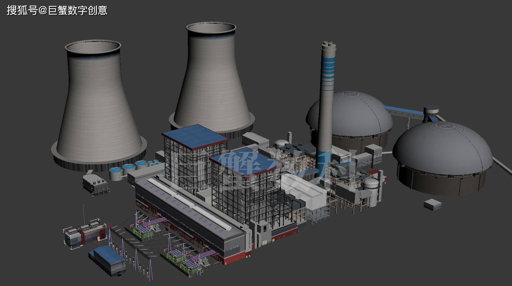 重庆3d可视化建模,数字孪生虚拟工厂3d交互模型,智慧城市园区三维仿真