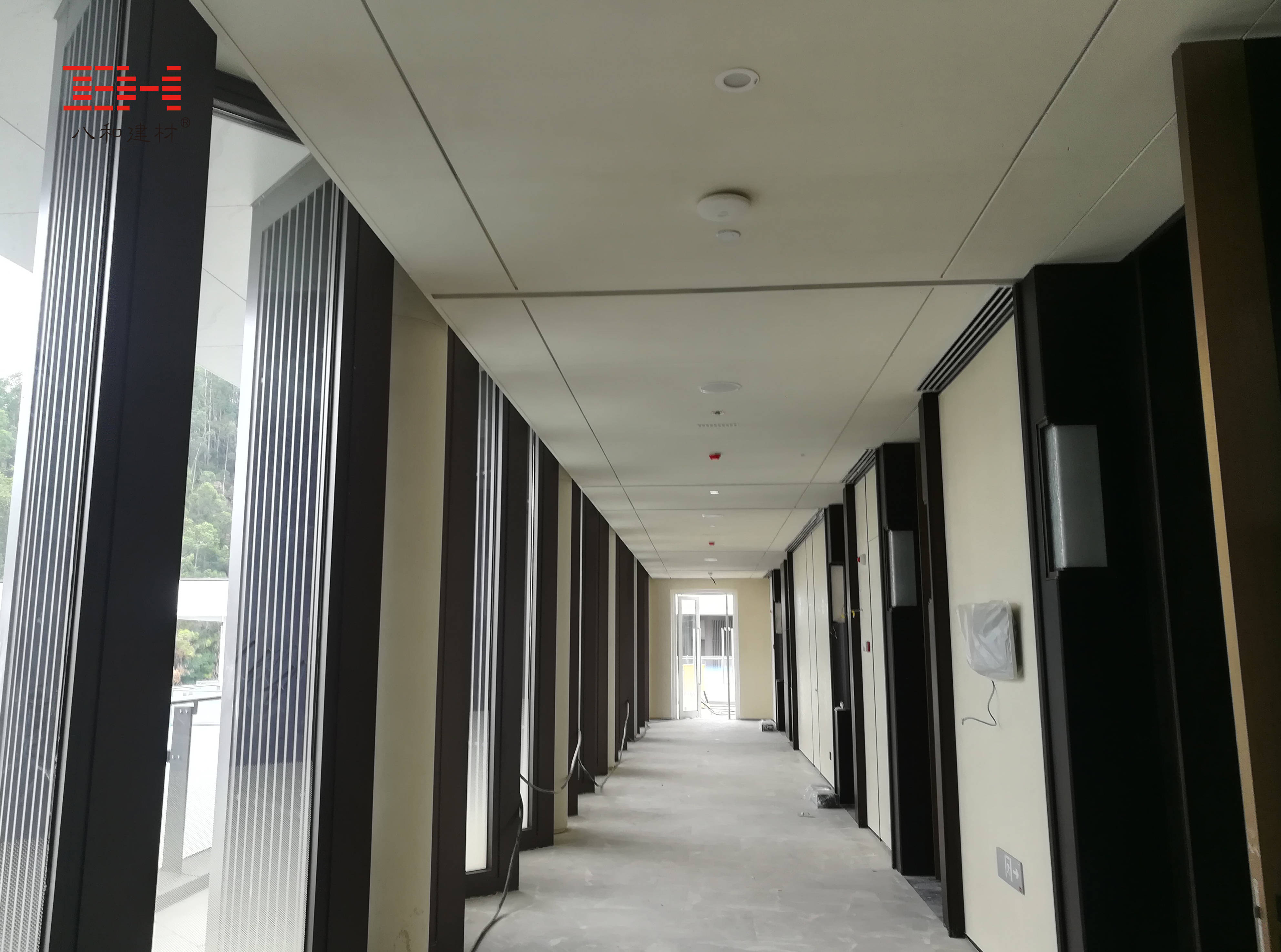 手工真石漆艺术纹路室内铝单板案例