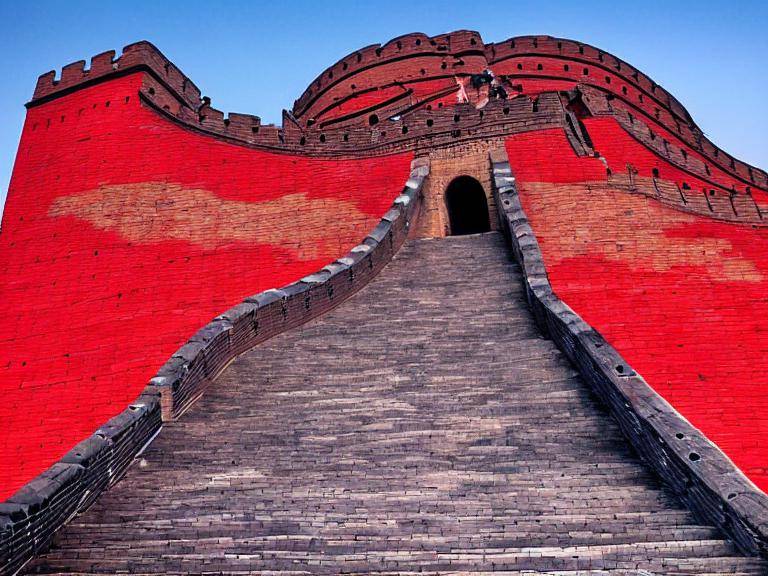 王旭升微电影-ai画创作红色印象《长城·信念》