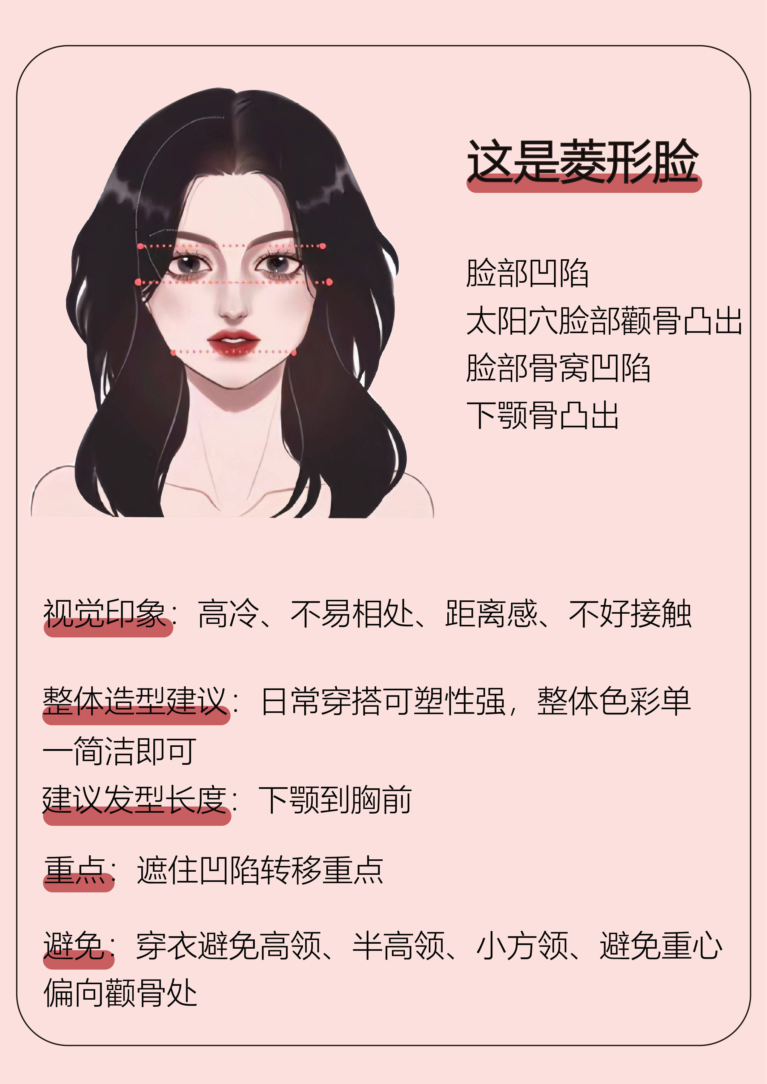 根据不同的脸型选择发型不翻车