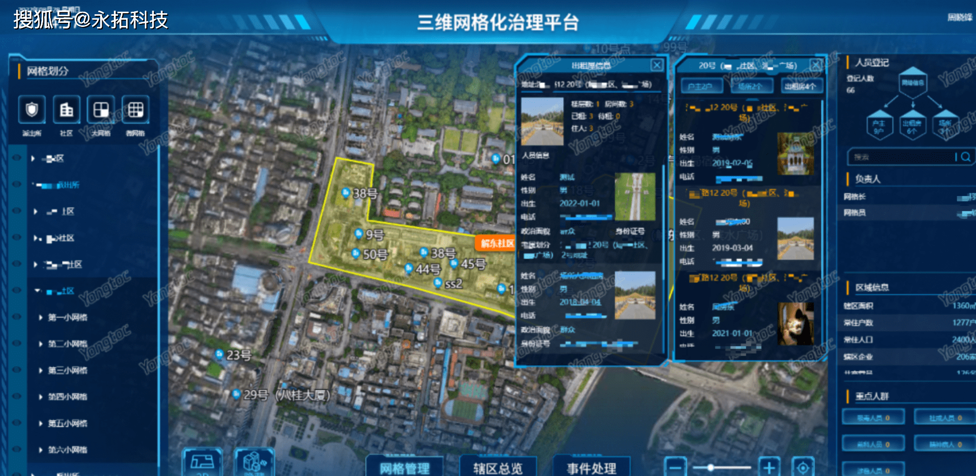三维网格化综合治理平台