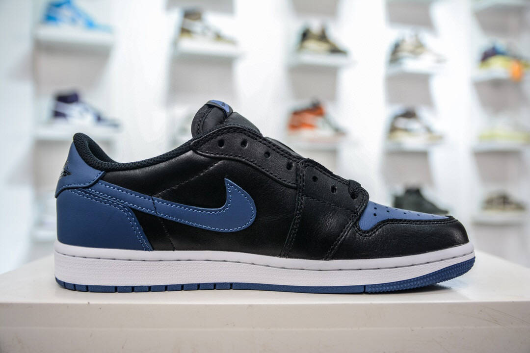 乔丹air jordan 1 low mystic navy 皇家黑蓝 unc 北卡蓝白黑 shadow