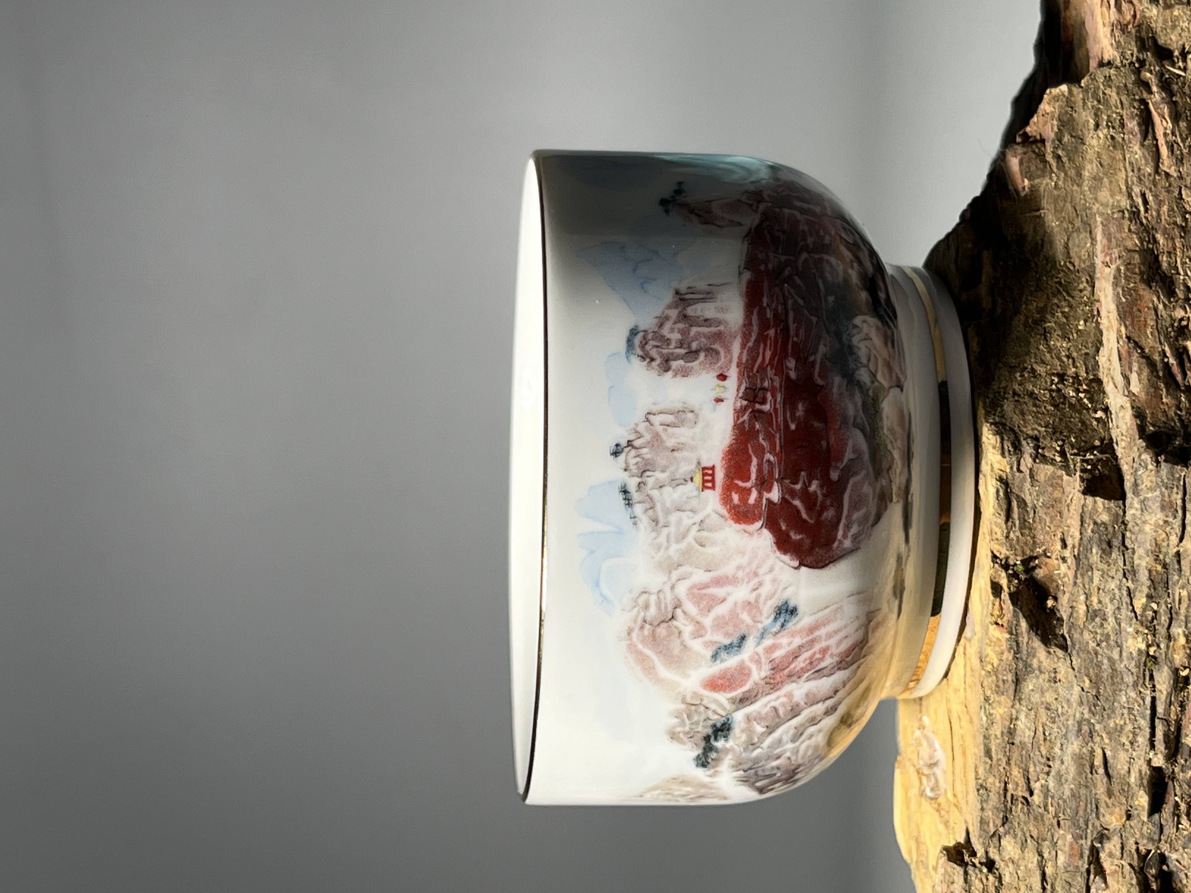 王锡良大师 井冈山主人杯 景德镇瓷器_藏品_cm_规格