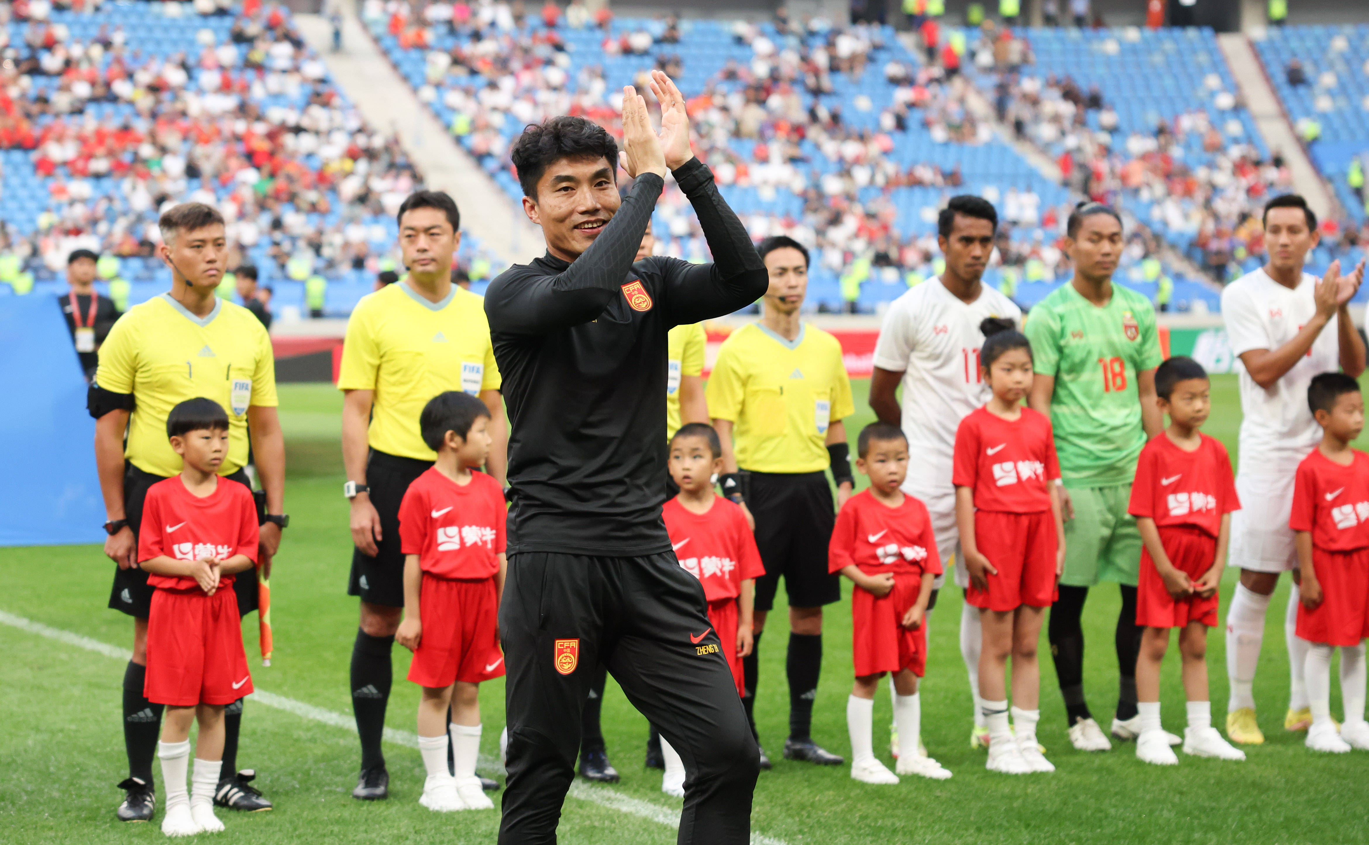 武磊双响张琳芃破门国足4-0缅甸 扬科维奇迎上任首胜 | 体育大生意