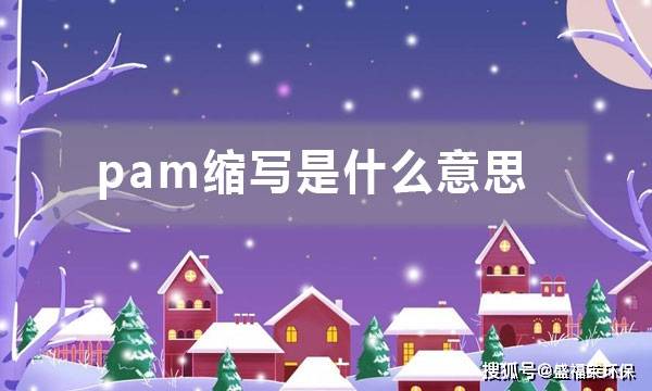 pam缩写是什么意思(pam是什么意思)-pac pam是什么意思