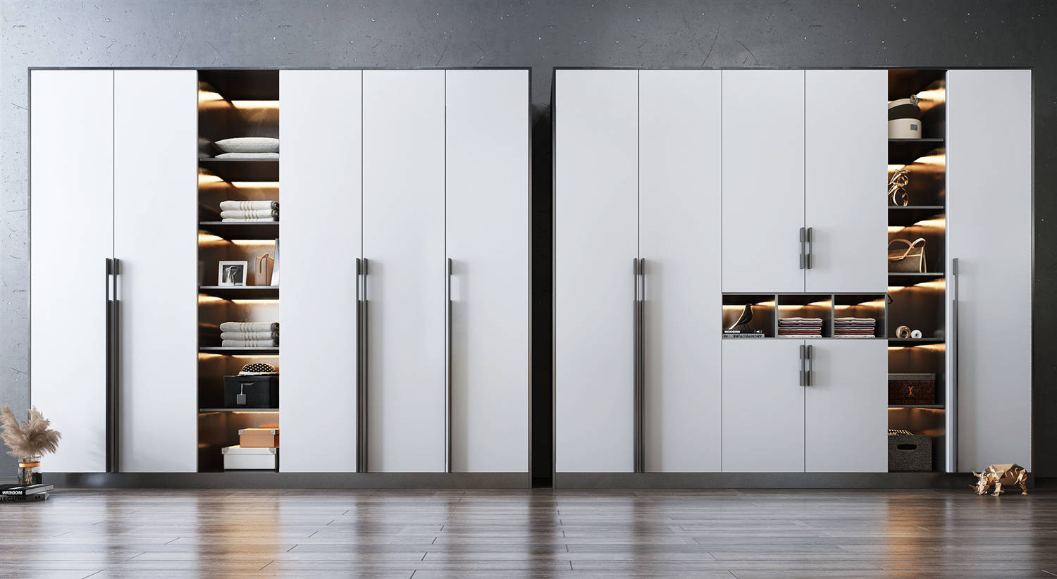 宜奢2023定制衣柜经典配色分享_卧室_生活_质感