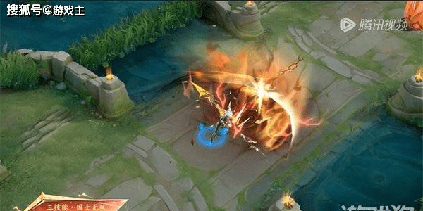 王者荣耀韩信荣耀典藏皮肤特效怎么样,连招技能介绍_金色_长枪_动作