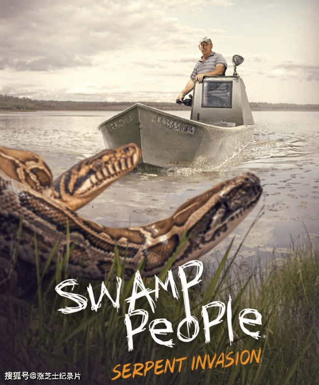 9633-美国纪录片《沼泽猎手：大蛇入侵 Swamp People: Serpent Invasion 2023》第1-3季共24集 英语中英双字 官方纯净版 1080P/MKV/52.4G 狩猎蟒蛇