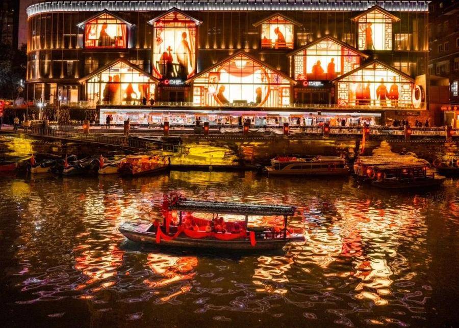 数字技术给文旅夜游披上华彩 "新衣"|2023重庆文旅夜游博览会_智慧