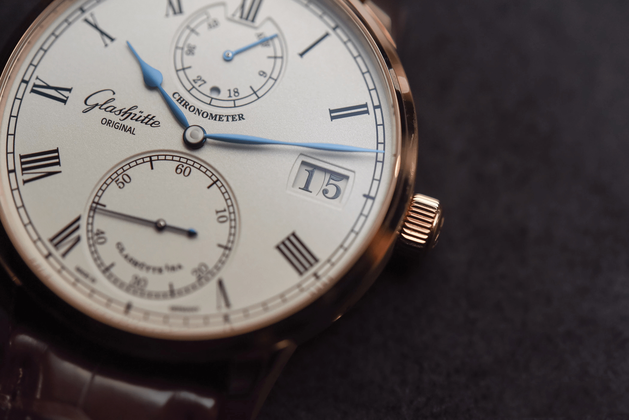 格拉苏蒂原创推出新款 senator chronometer 腕表_表盘_显示_航海