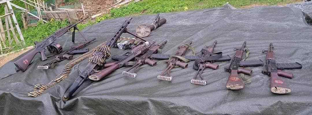 袭击增援部队,缅军6人死亡,缴获大量武器弹药_子弹_遭遇战_手榴弹