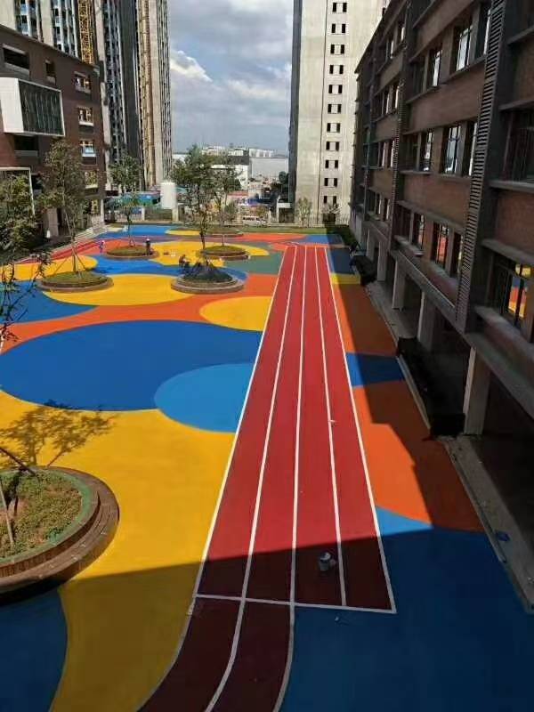 黑色epdm橡胶颗粒环保性详解_生产_一定的_跑道