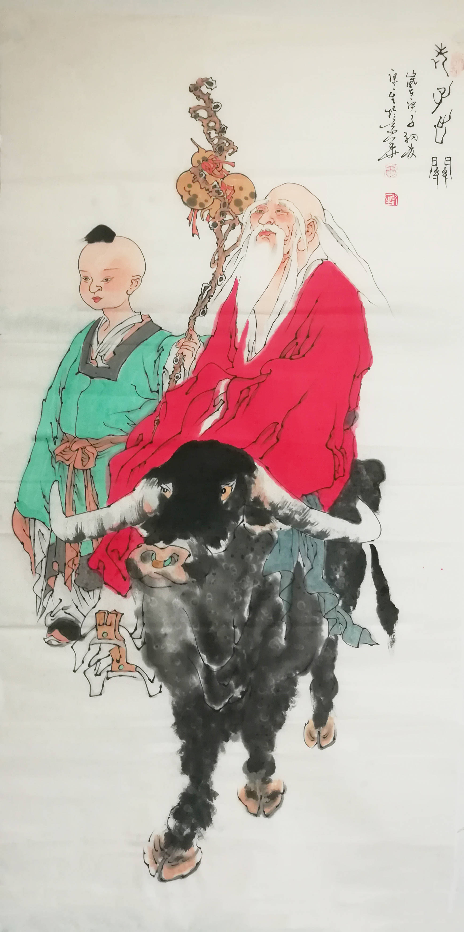 画家康一生——笔墨宣章,神游其境_书画_人物画_传统
