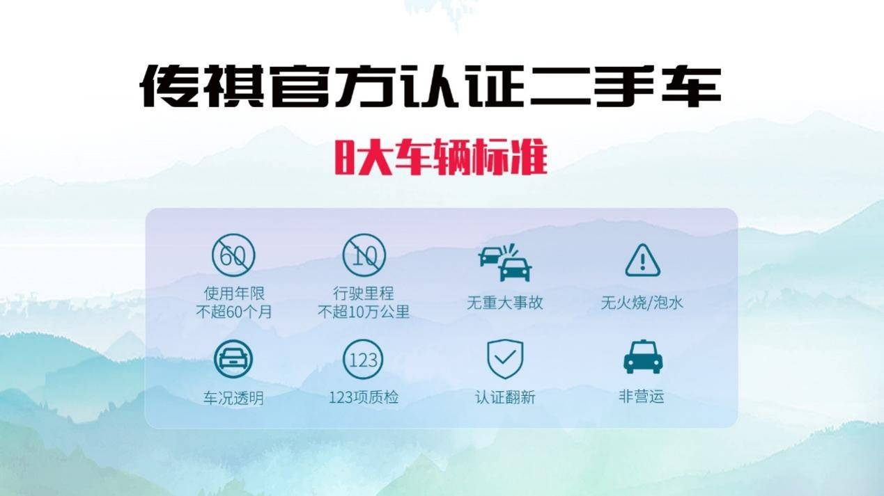 传祺官方认证二手车品牌正式发布_搜狐汽车_搜狐网
