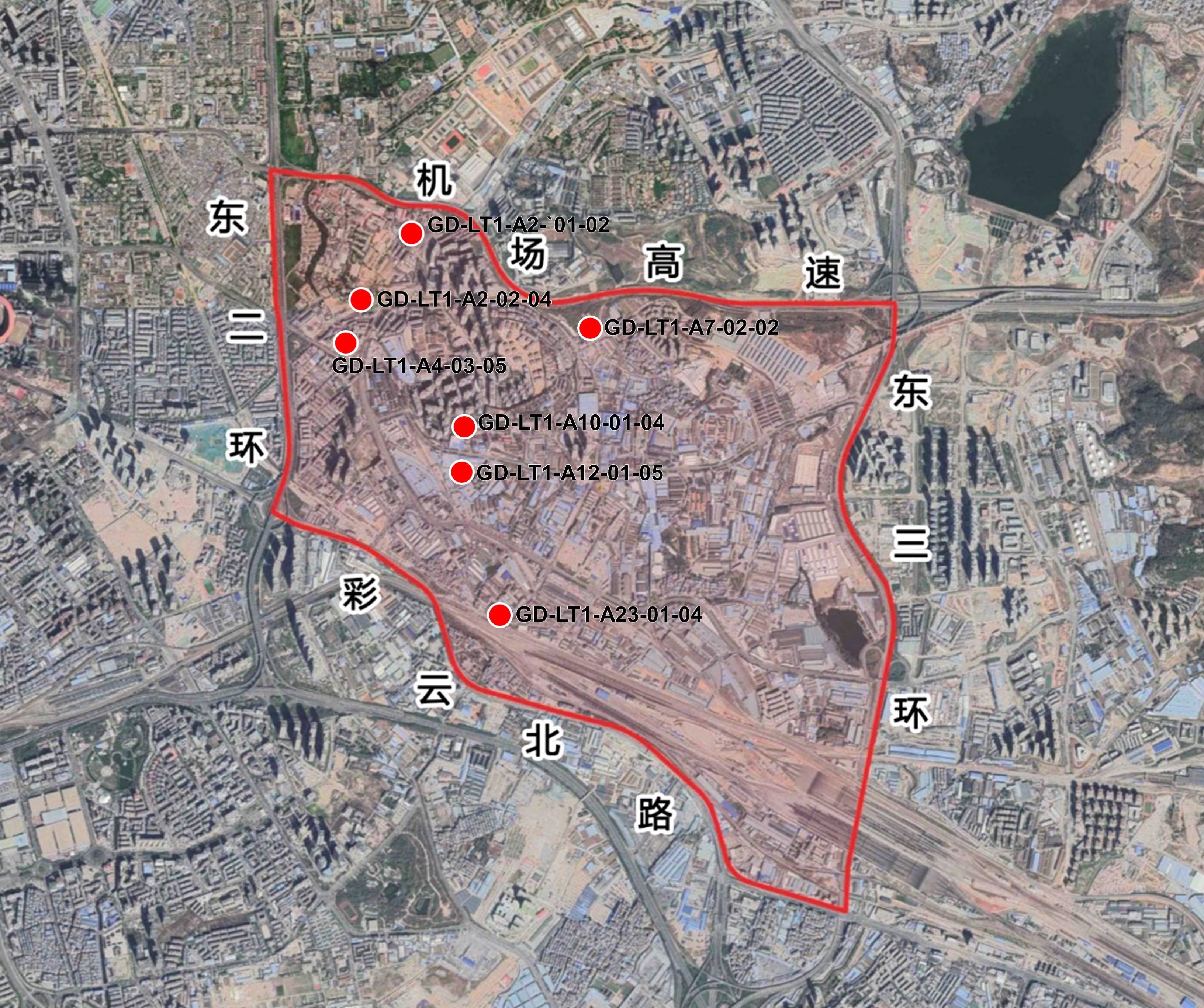 凉亭片区7个地块调规 取消商住用地_昆明市_指标控制_设施