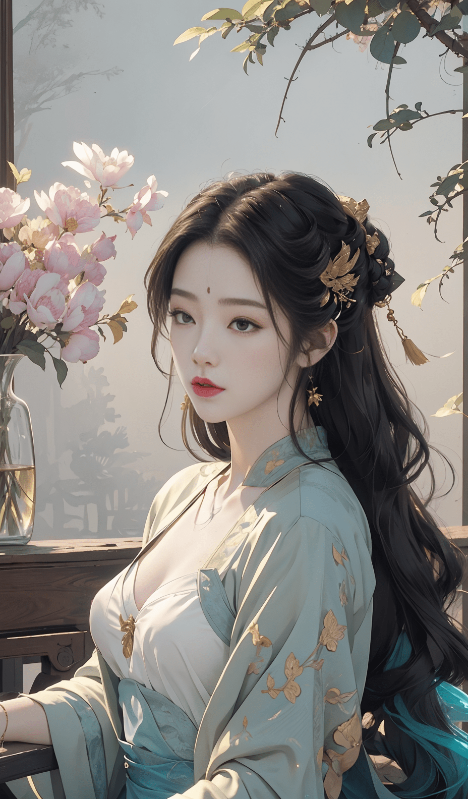 世上竟然有真的人从画中走出来的女子-搜狐大视野-搜狐新闻