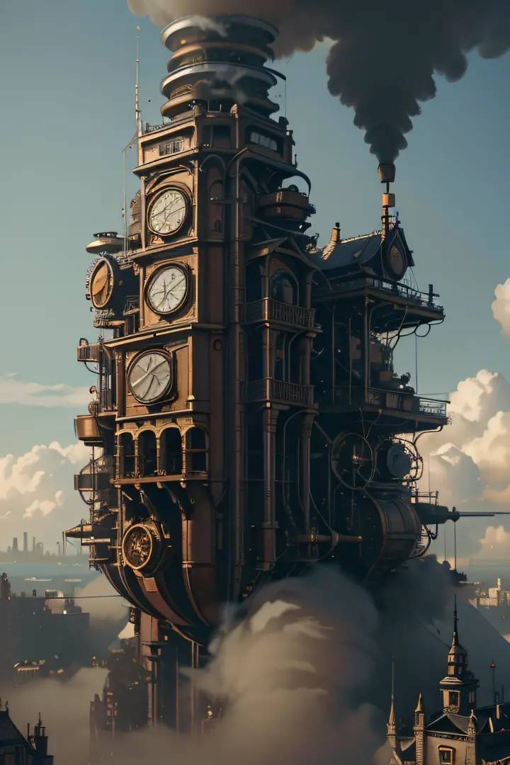 天空之城|一个蒸汽朋克风格的奇幻世界Ⅱ_城中_来自_城市