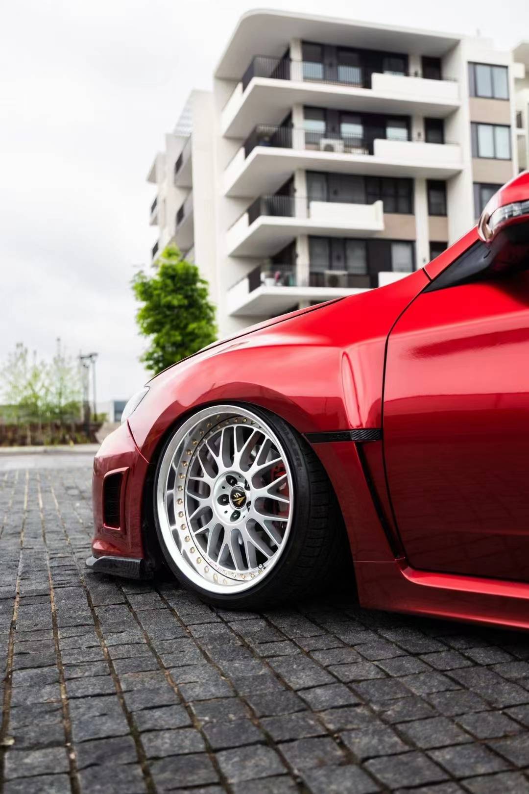 斯巴鲁wrx改装airbft气动避震低趴姿态案例_搜狐汽车_搜狐网