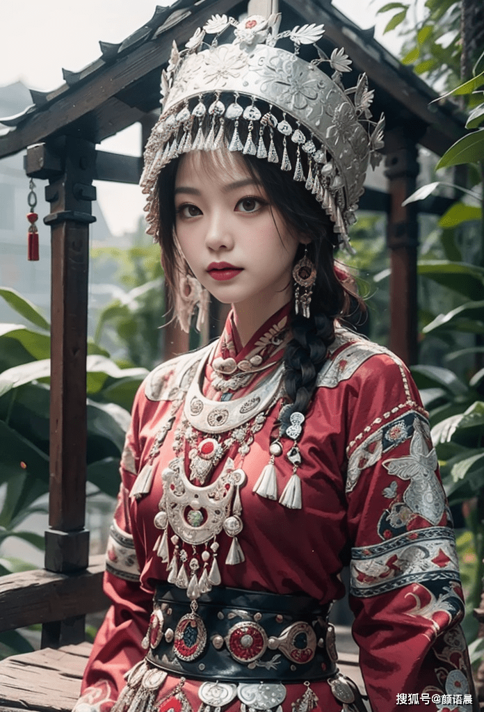 苗族姑娘 美女图片图片