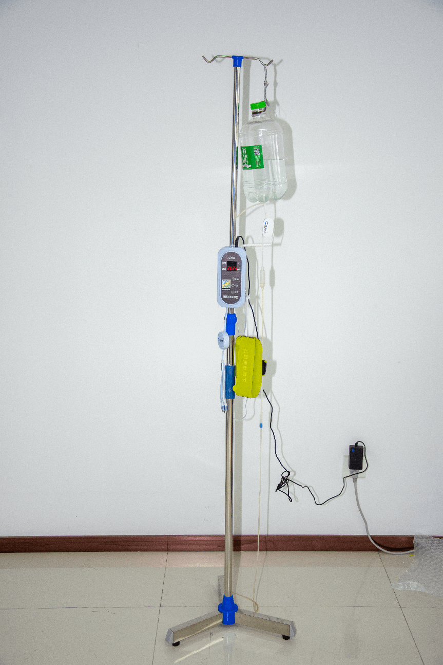 海豚共享输液宝一站式解决患者输液困扰_充电_手机_人体
