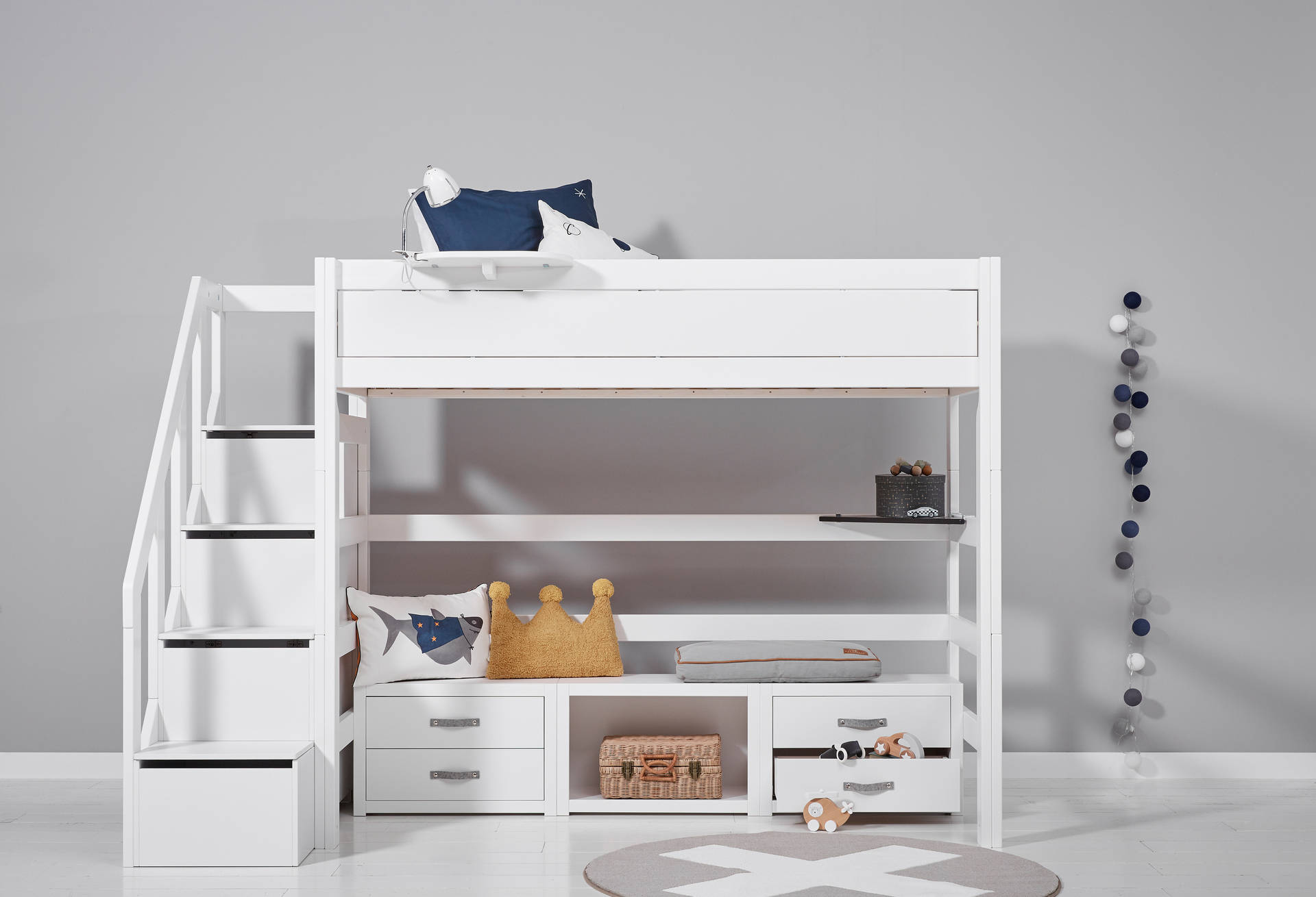 丹麦进口儿童家具:为童梦赋予色彩与温度_孩子_空间_白色