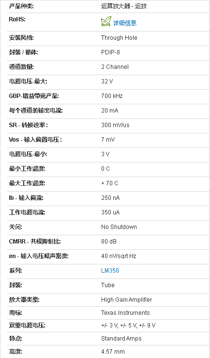 lm358封装引脚图图片