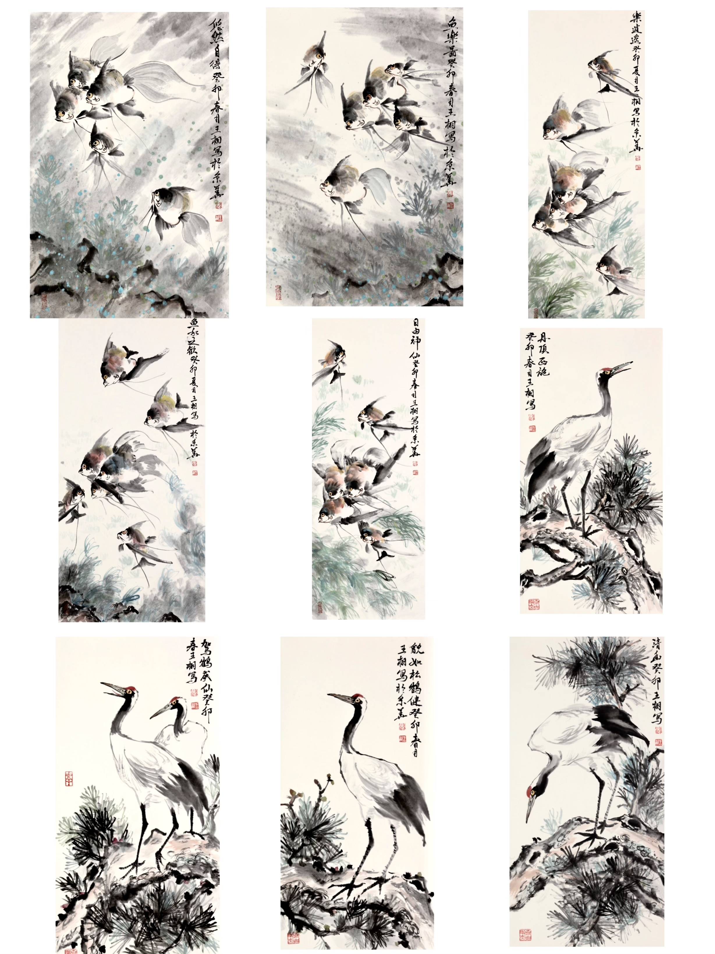 著名画家王栩作品欣赏_中国_国画院_北京