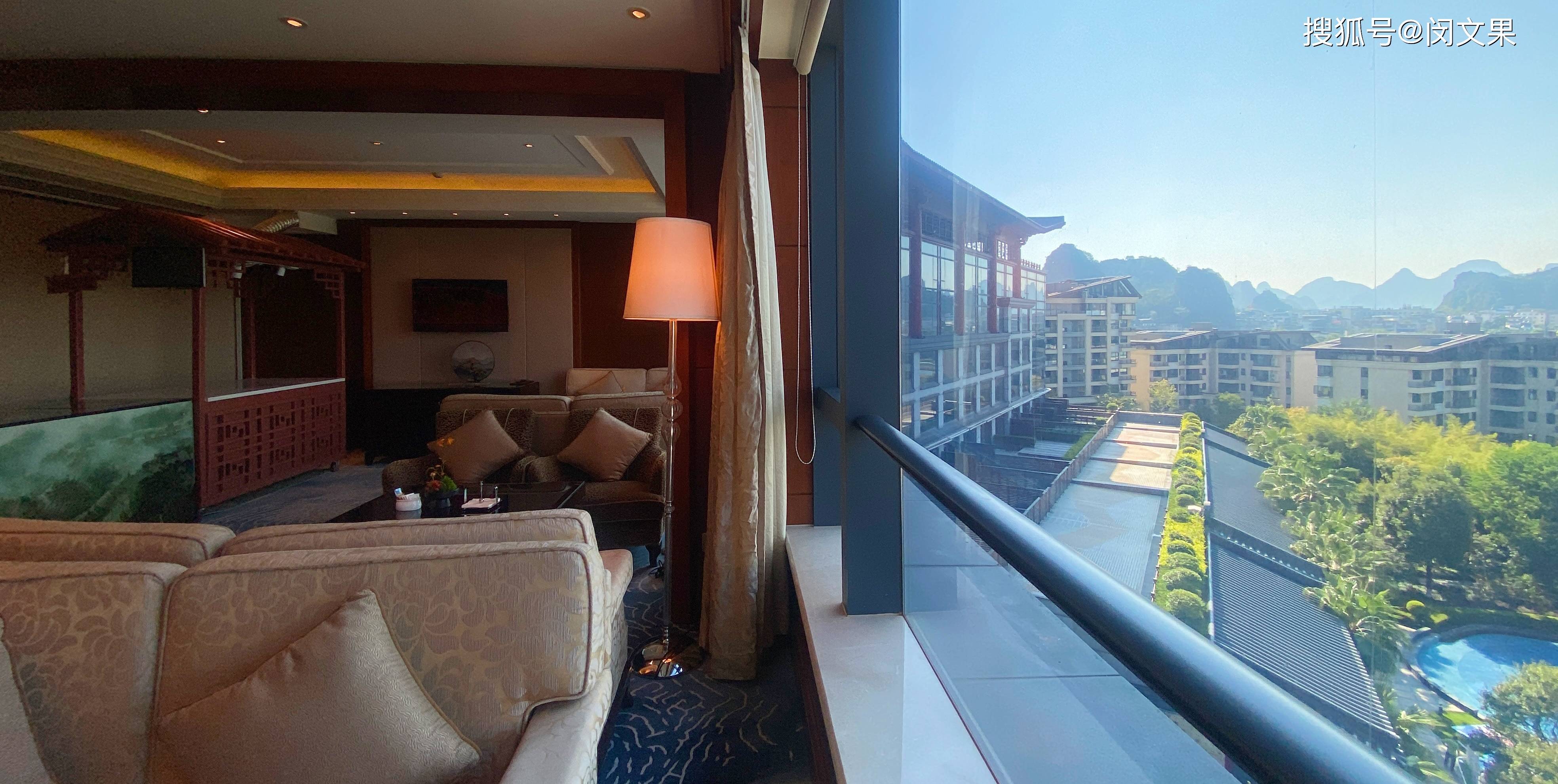 桂林香格里拉大酒店|摄影 by 闵文果很难得的是,酒店行政酒廊竟全天