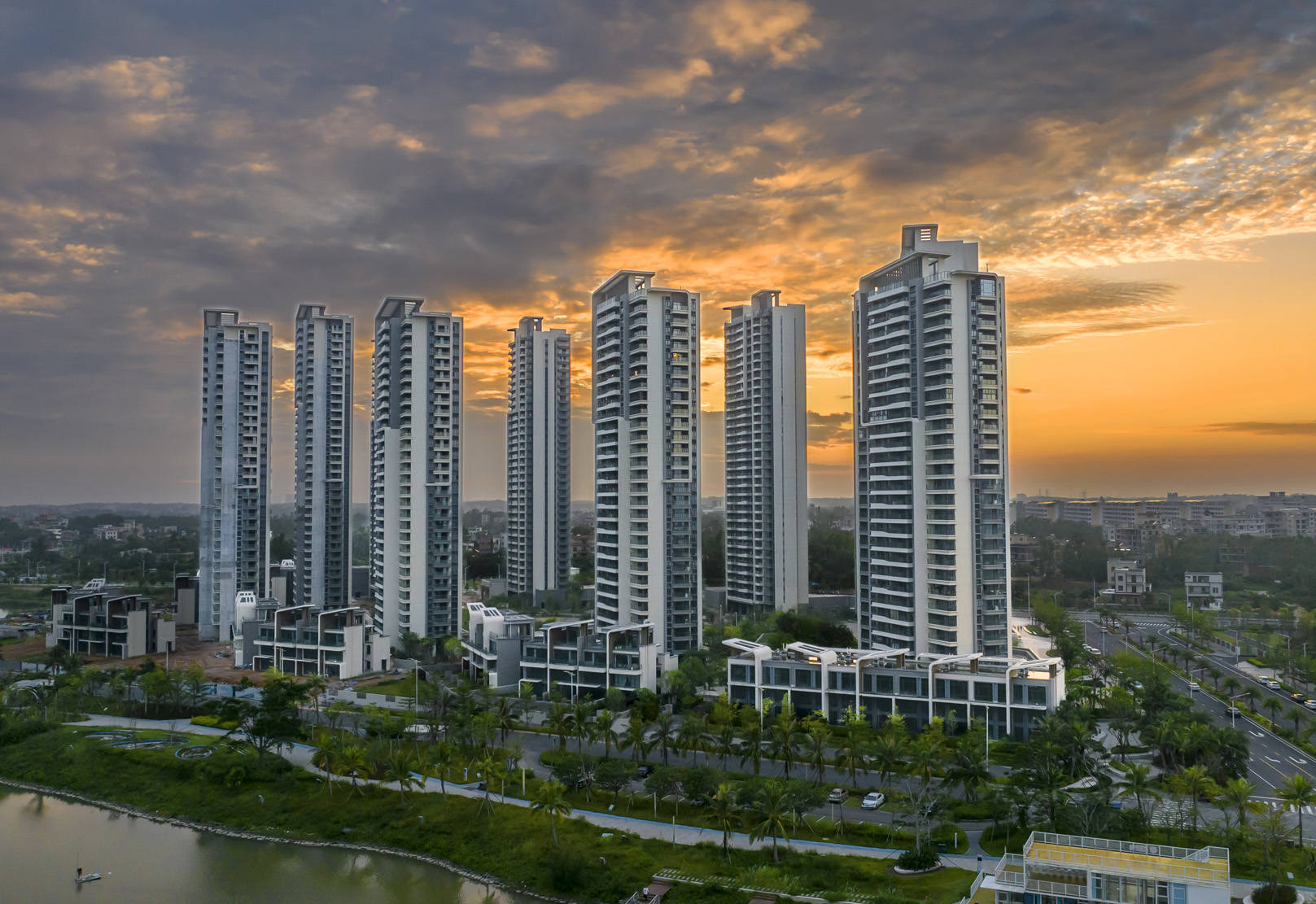 茂名华侨城歌美海纯水岸:云蒸霞蔚 美景如画