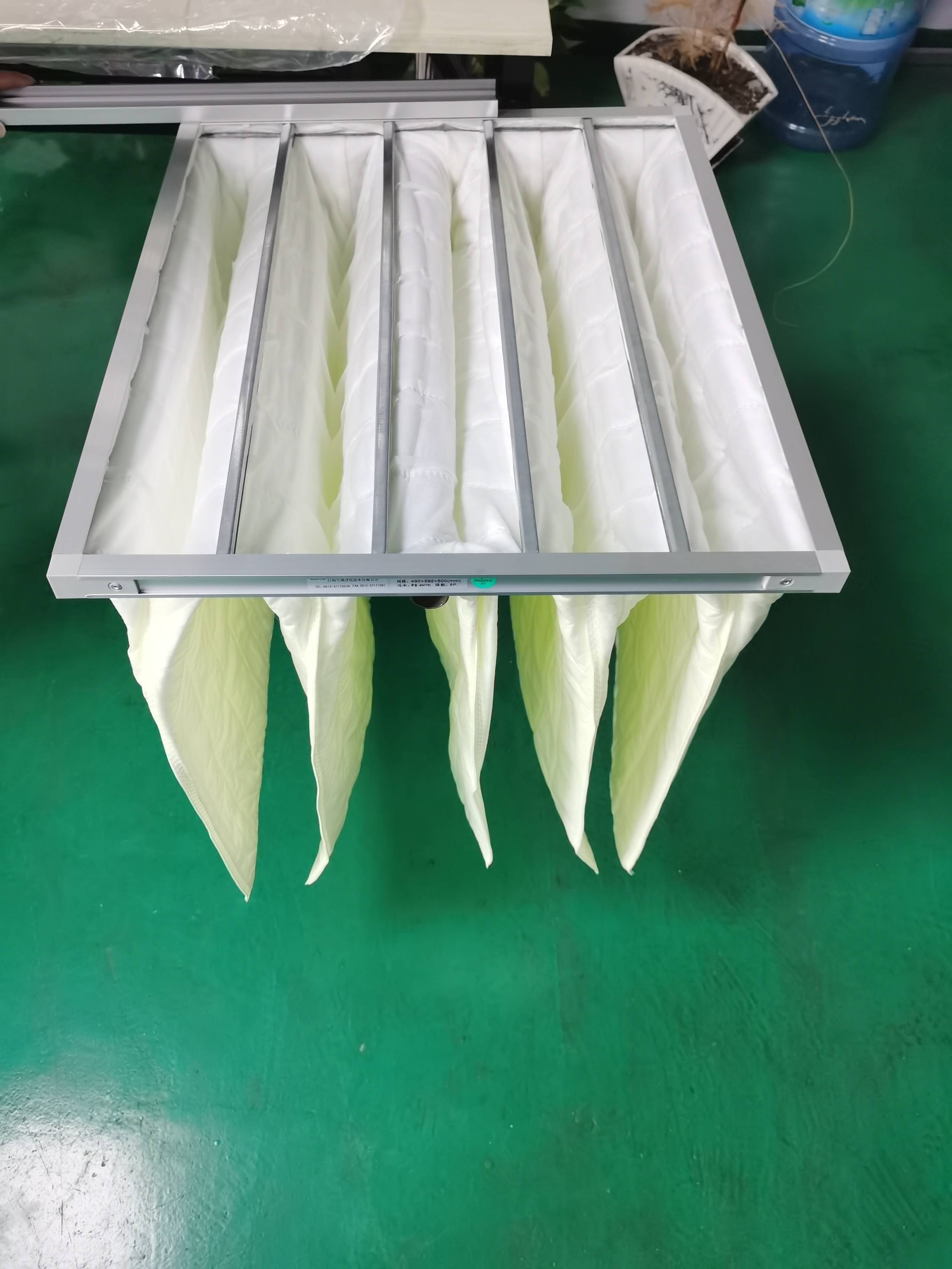 袋式空气过滤器f8满足大风量需求 注意定期更换_应用_设备_使用效率