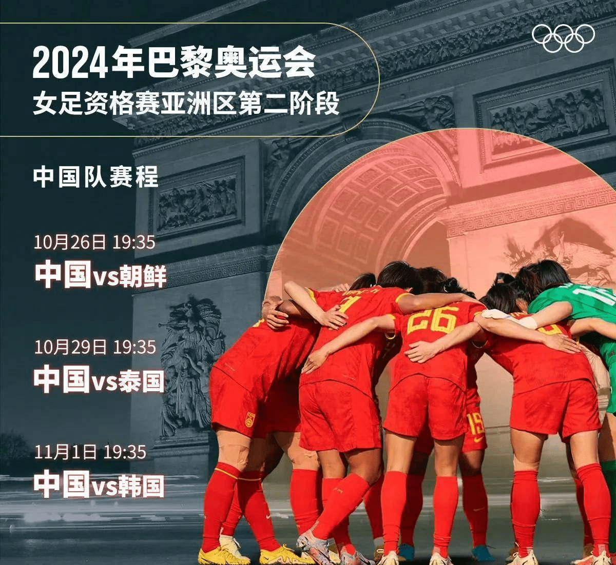 2023女足奥运会预选赛赛程及对阵时间表一览!