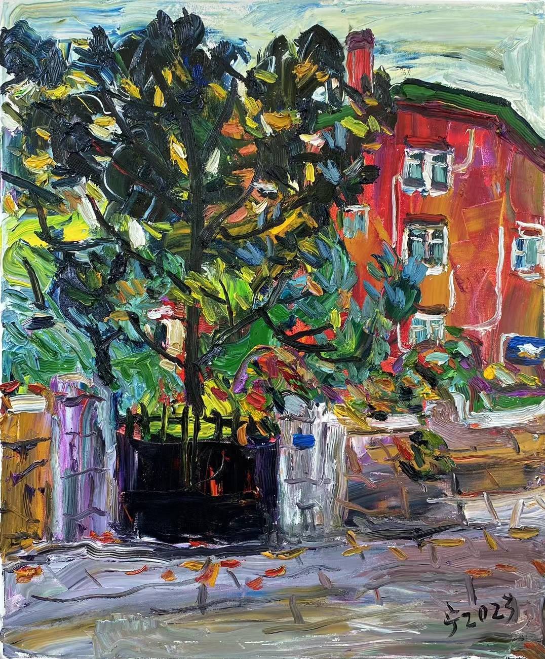 青岛画家宁雷作品