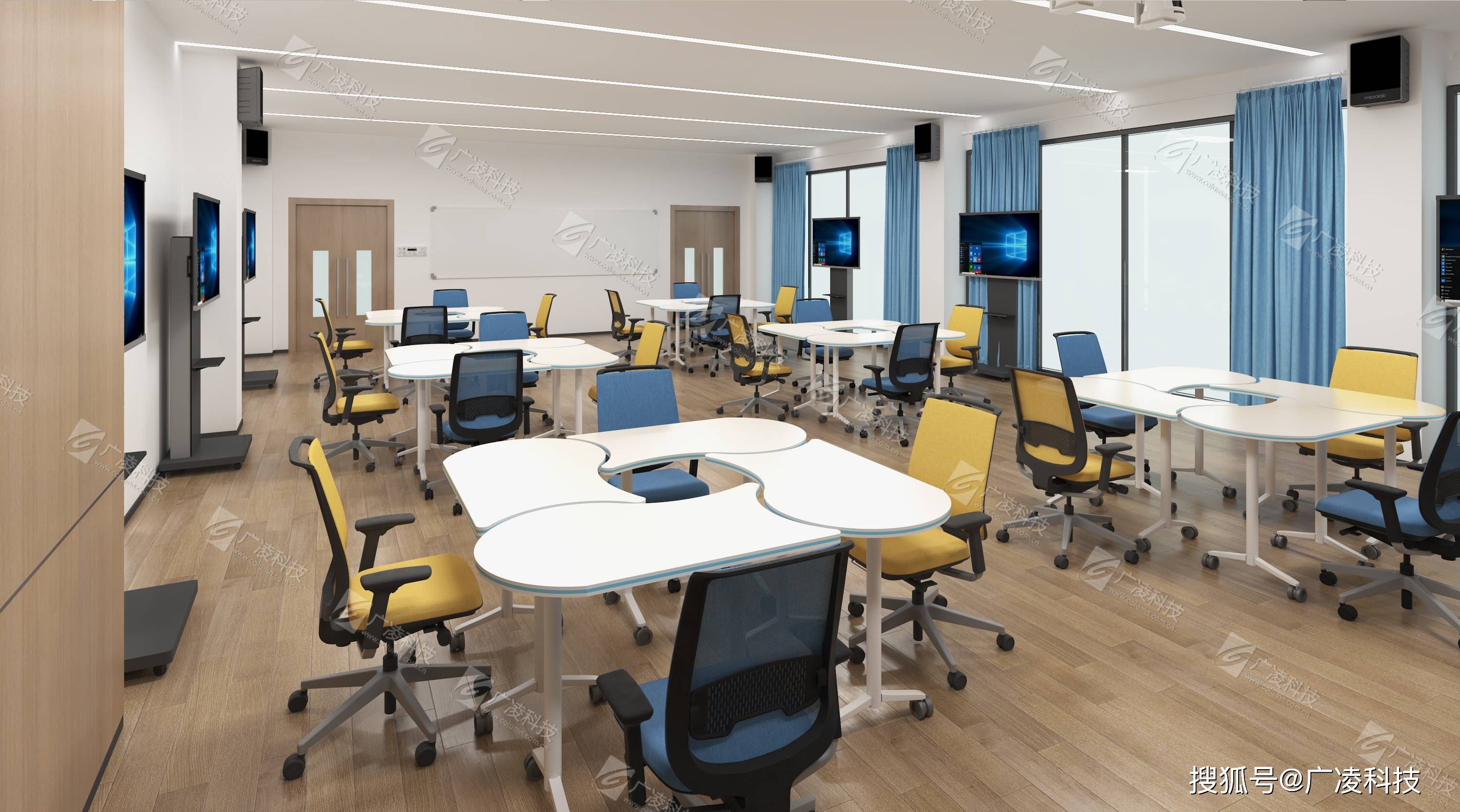 智慧教室设备解析:满足现代教育需求的必备装备_进行_智能化_投影仪