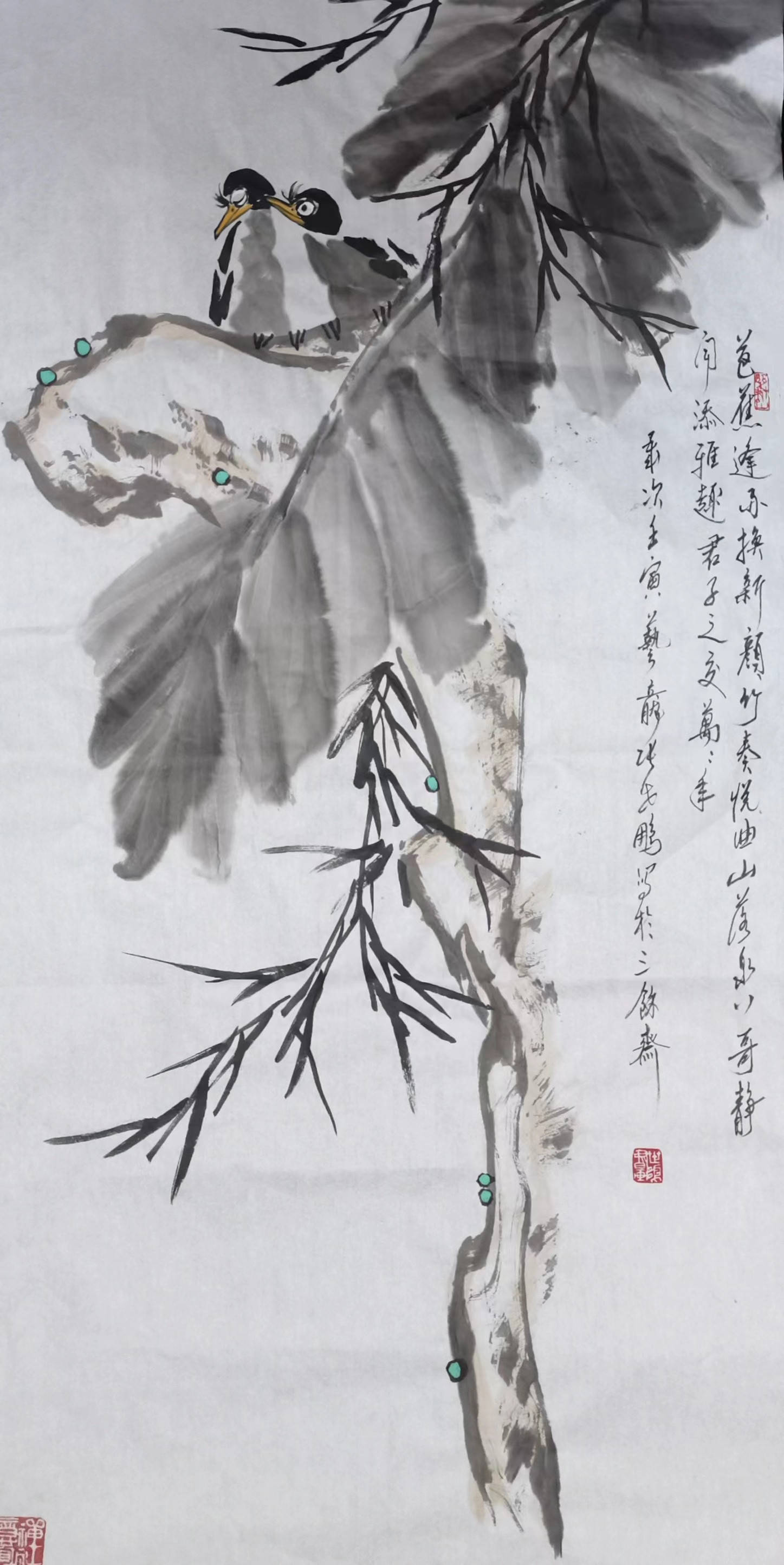 作品欣赏(文/桑干)毫无疑问,张世鹏早年得许麟庐教义,入齐式风范,受到