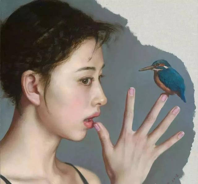 李贵君:36年执着专注于美少女绘画,古典艺术的新代表_作品_刘玫麟