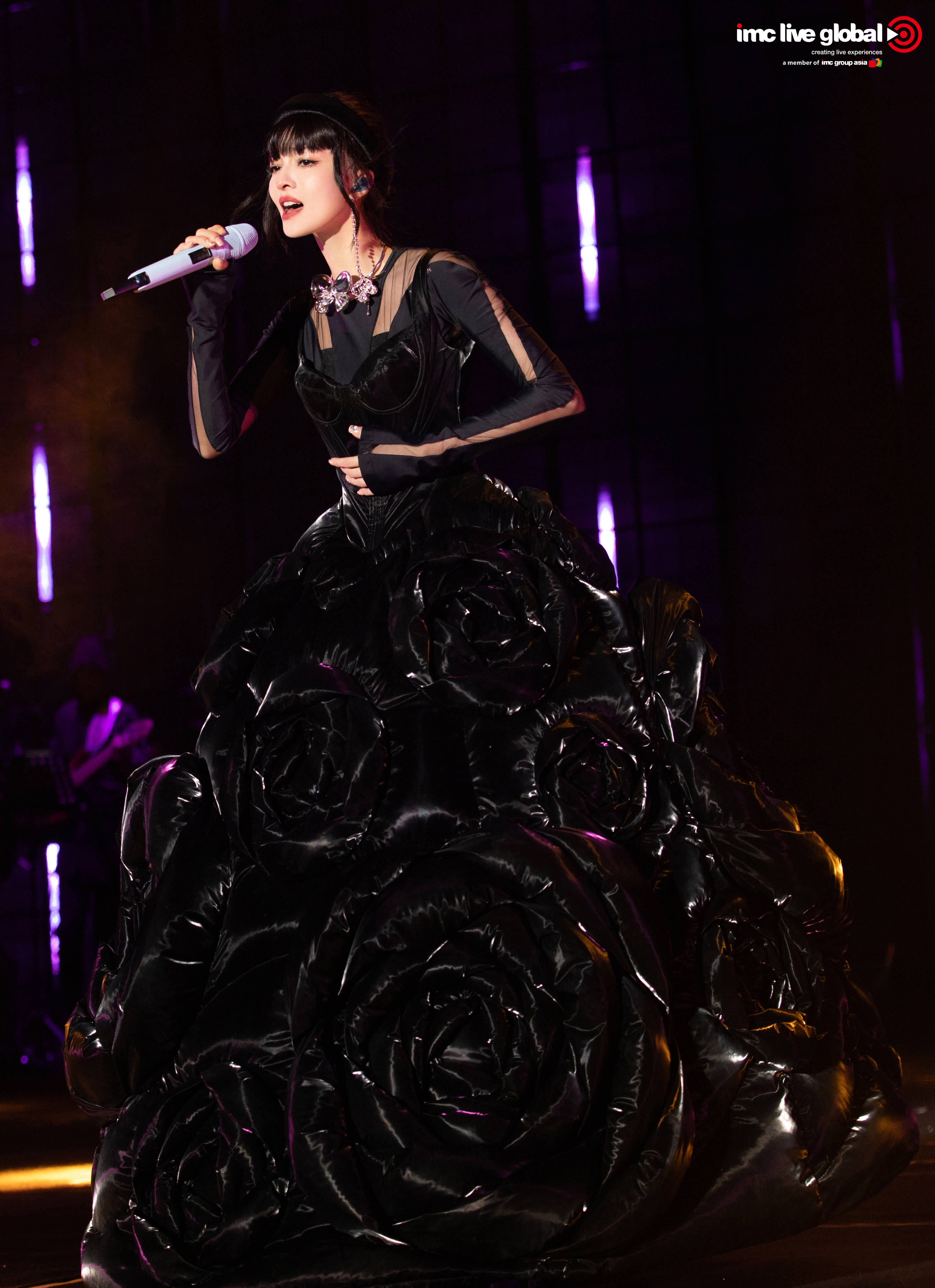 张韶涵上海开个唱引全场大k歌 带来新歌《兽》首唱_演唱会_观众_造型