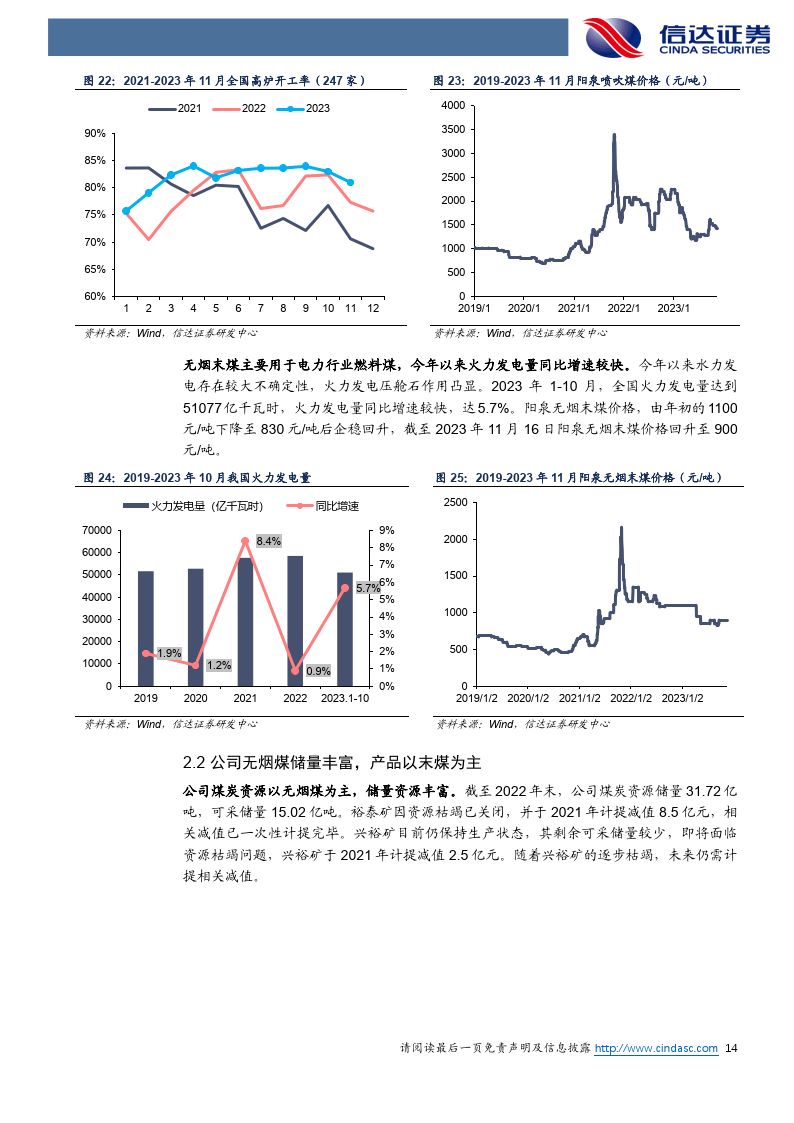 公司首次覆蓋報告:華陽股份:立足煤炭主業,積極轉型發