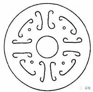 勾云纹图案图片