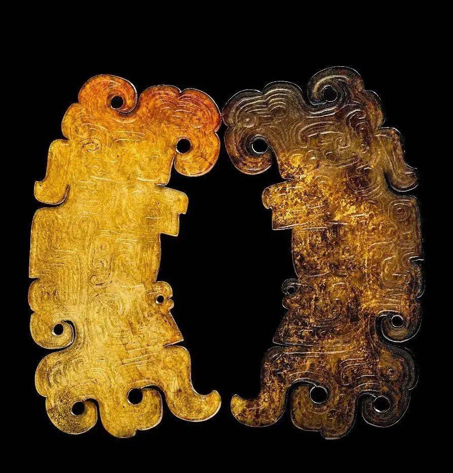 古玉黑漆古合集鉴赏_南阳_考古研究所_战国