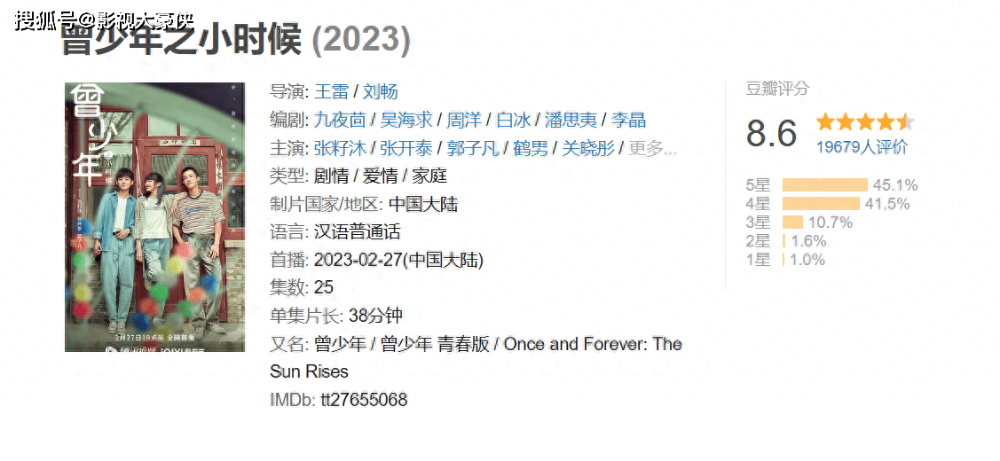 盘点2023高评分国产电视剧，《狂飙》评分高达9.1，赵本山新剧拿到8.2  第16张