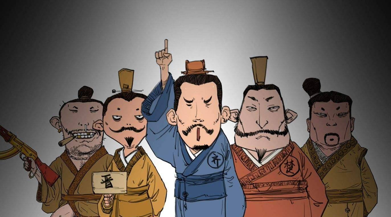 齐国的五公子互相攻打对方,争夺王位.齐国一片混乱.