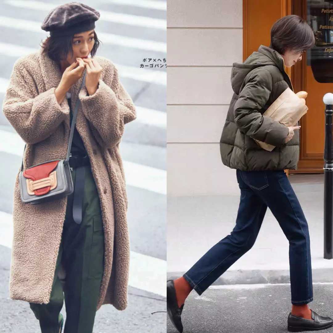 整体 冬季出门撩男的叠穿技巧