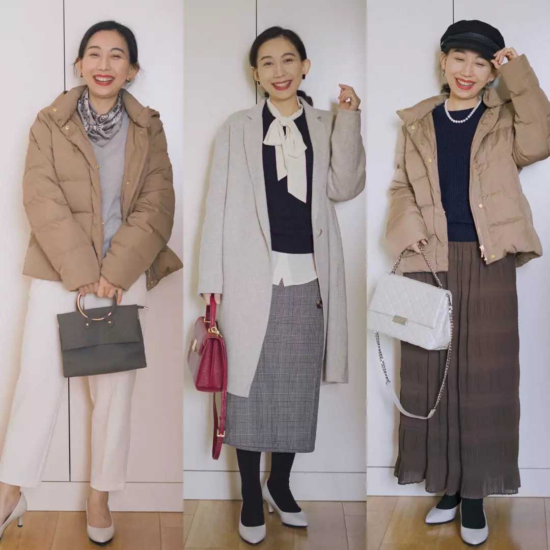 配饰 冬天好看的日系穿搭