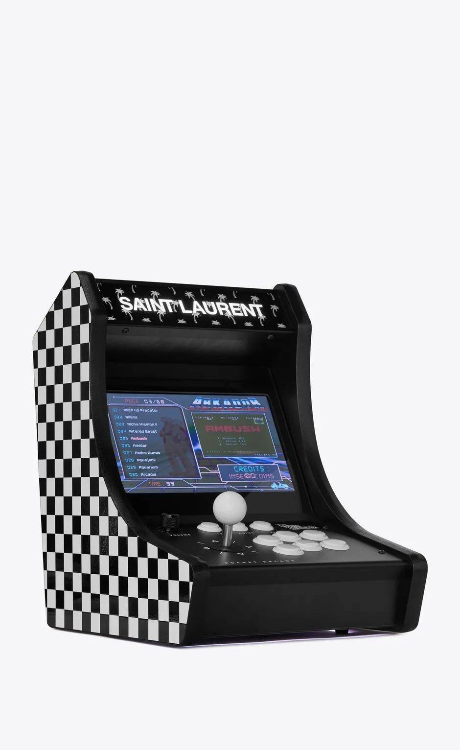 saint laurent 黑白游戏机 2500欧元