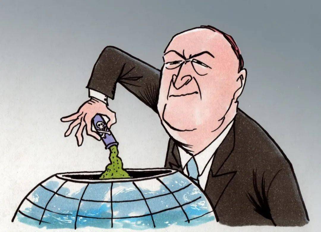 蓬佩奥四处放毒 漫画   崔泓