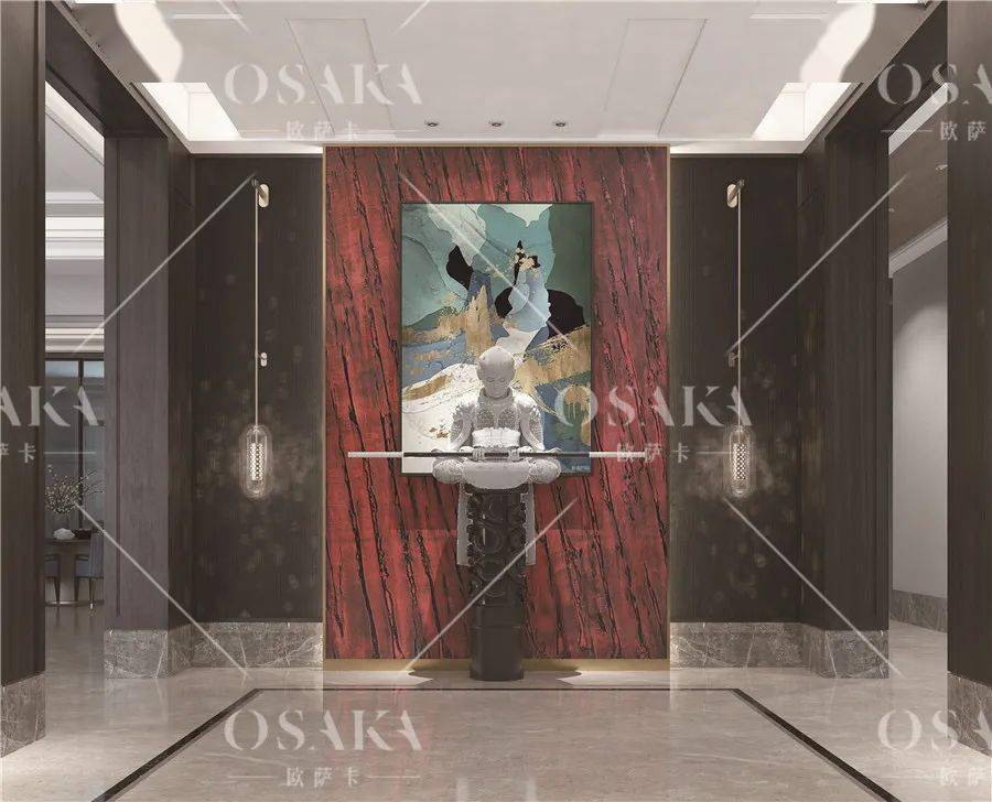 荣登央广高端奢华欧萨卡osaka艺术涂料来自欧洲